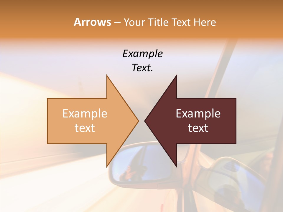 Speedy Speedlight Blue PowerPoint Template