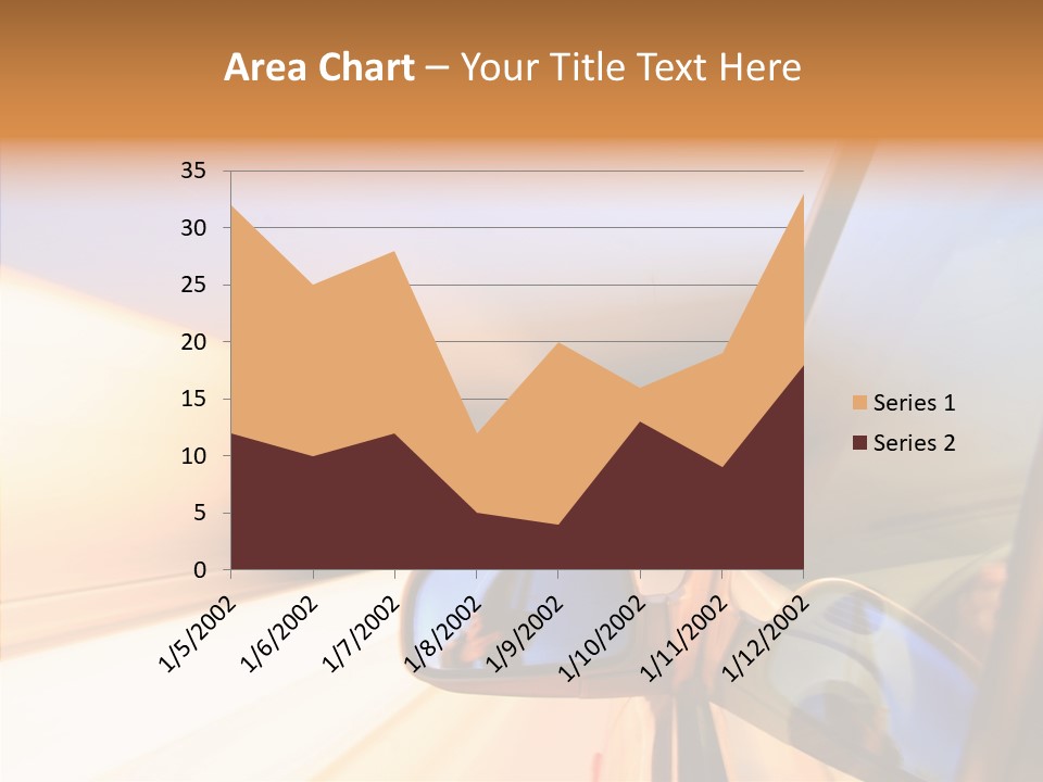 Speedy Speedlight Blue PowerPoint Template