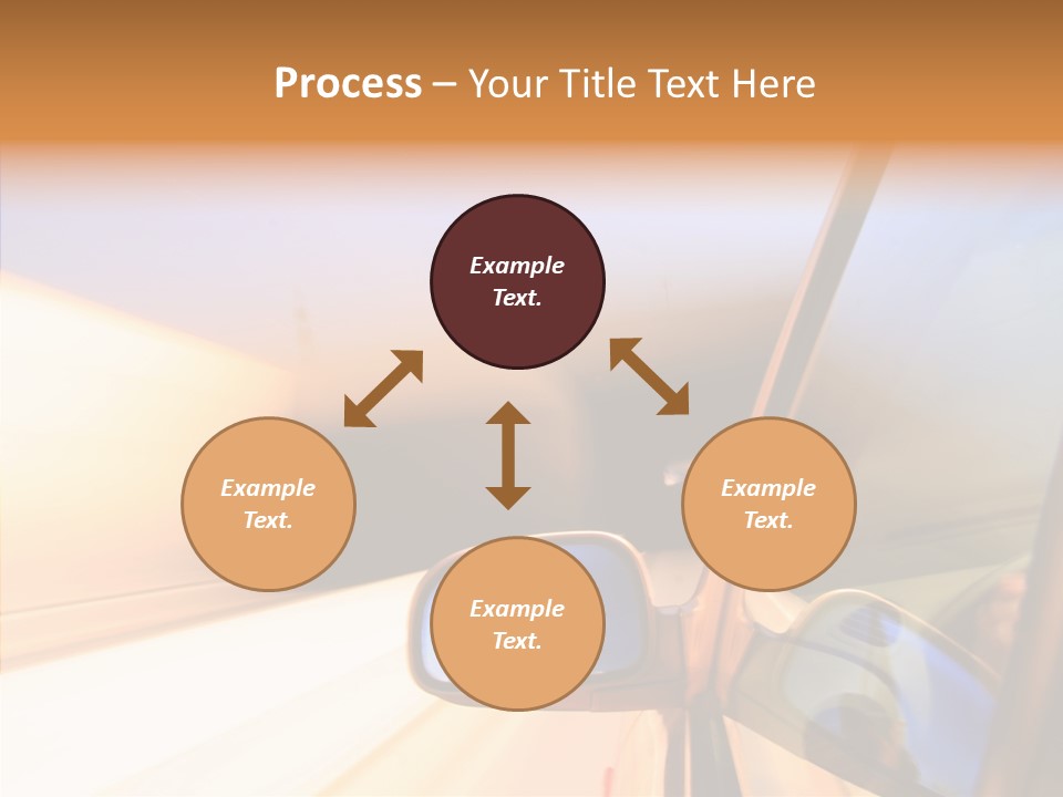 Speedy Speedlight Blue PowerPoint Template