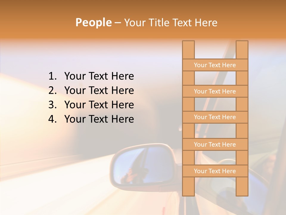 Speedy Speedlight Blue PowerPoint Template
