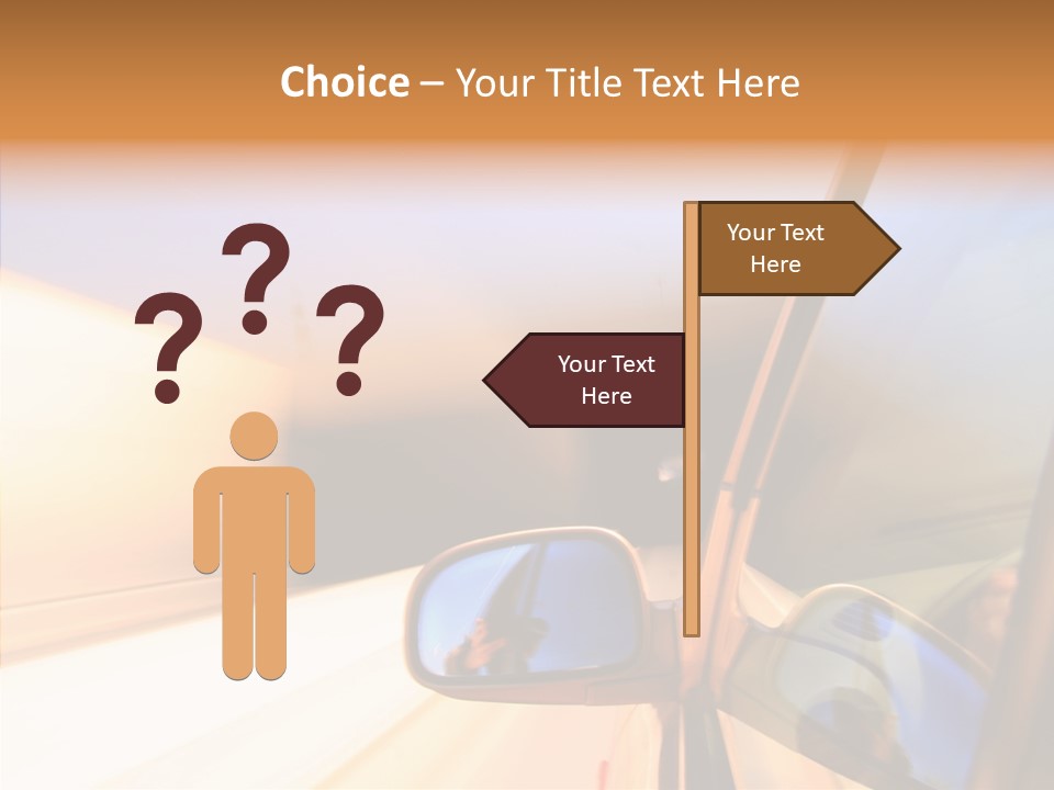 Speedy Speedlight Blue PowerPoint Template