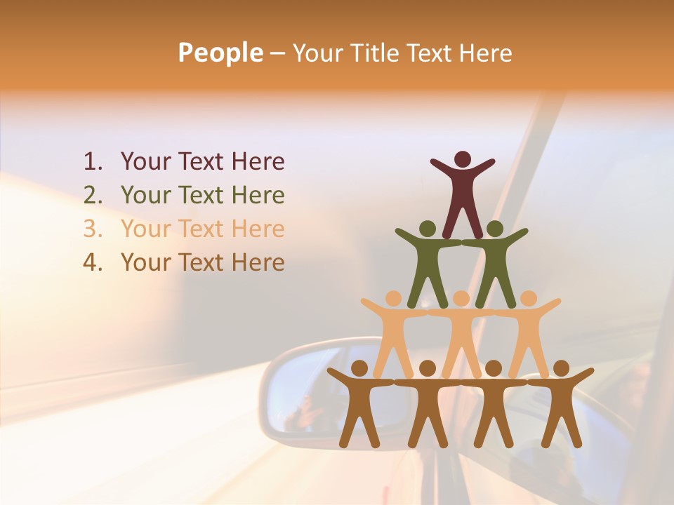 Speedy Speedlight Blue PowerPoint Template