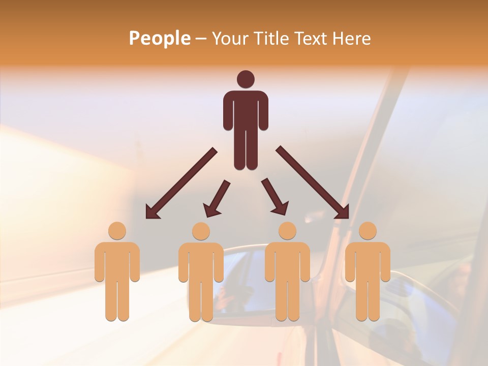 Speedy Speedlight Blue PowerPoint Template