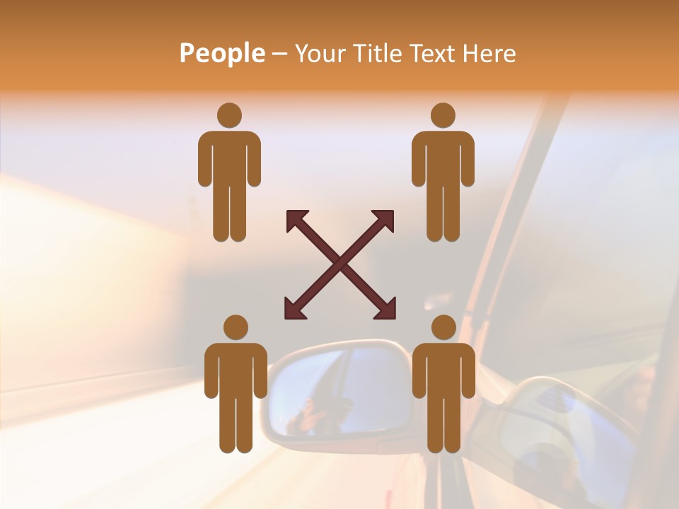 Speedy Speedlight Blue PowerPoint Template