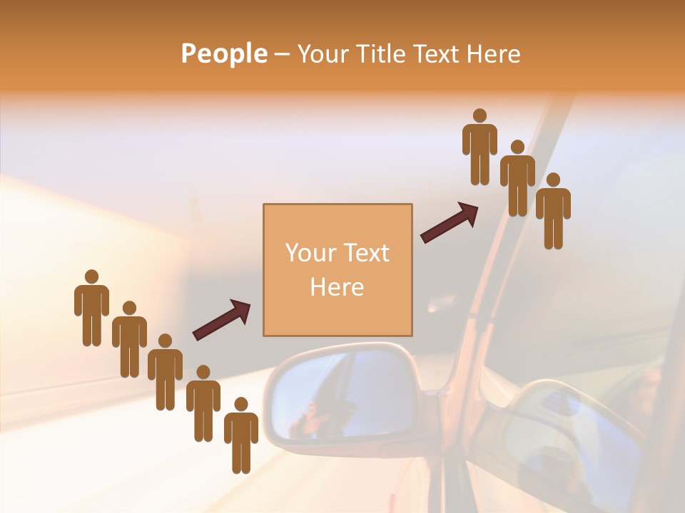 Speedy Speedlight Blue PowerPoint Template