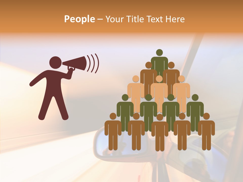 Speedy Speedlight Blue PowerPoint Template