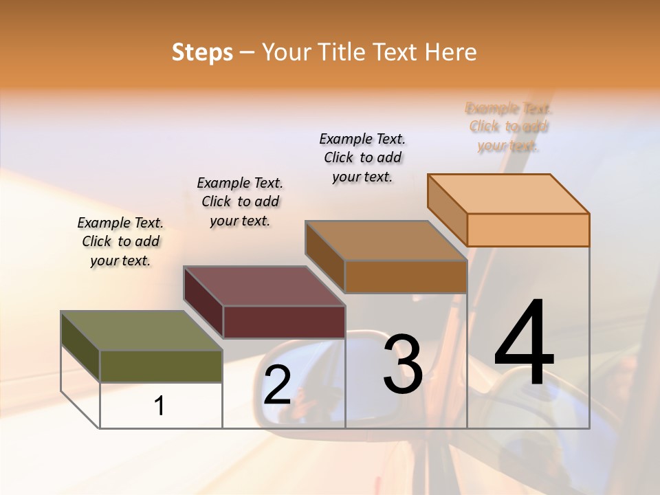 Speedy Speedlight Blue PowerPoint Template