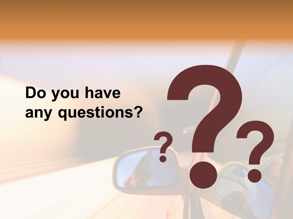 Speedy Speedlight Blue PowerPoint Template