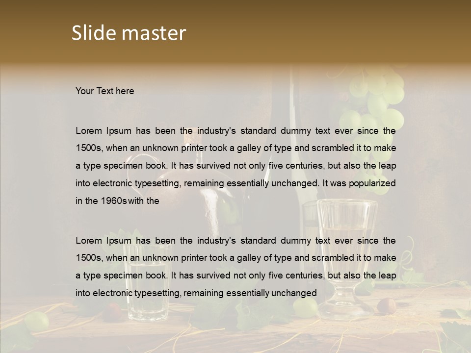 Vine Still Plant PowerPoint Template