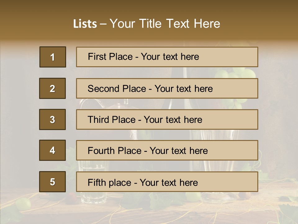 Vine Still Plant PowerPoint Template