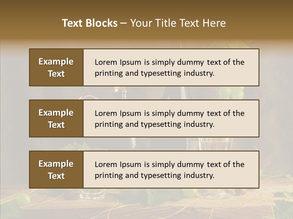 Vine Still Plant PowerPoint Template