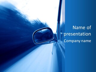 Zoom Blurred Rapid PowerPoint Template