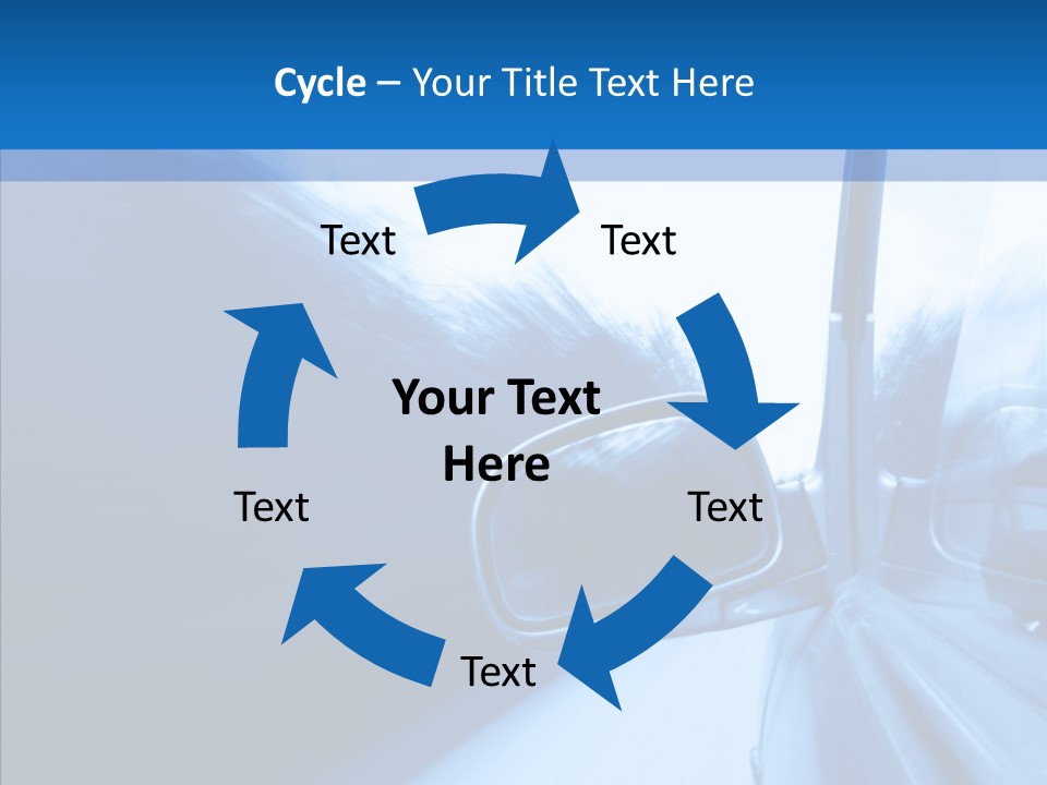 Zoom Blurred Rapid PowerPoint Template