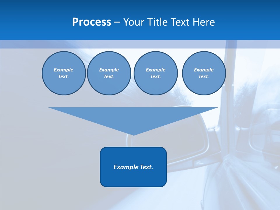 Zoom Blurred Rapid PowerPoint Template