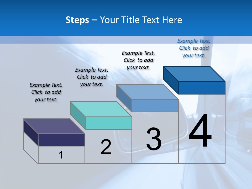 Zoom Blurred Rapid PowerPoint Template