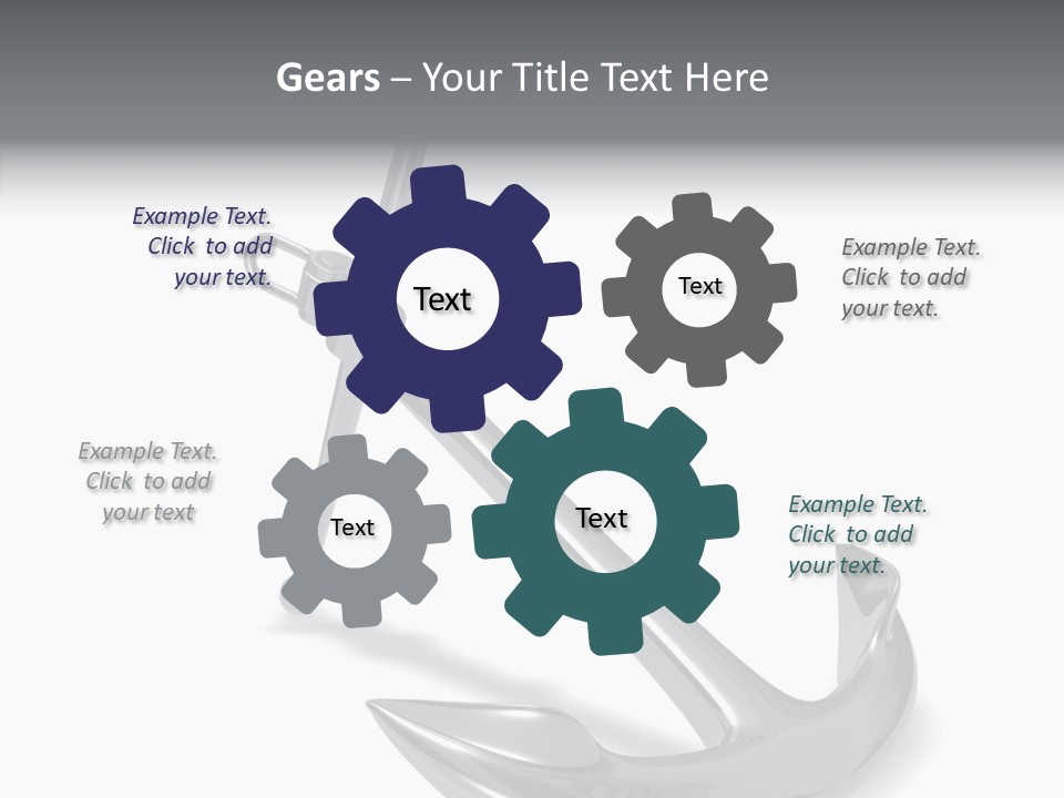 Secure Boating Marina PowerPoint Template