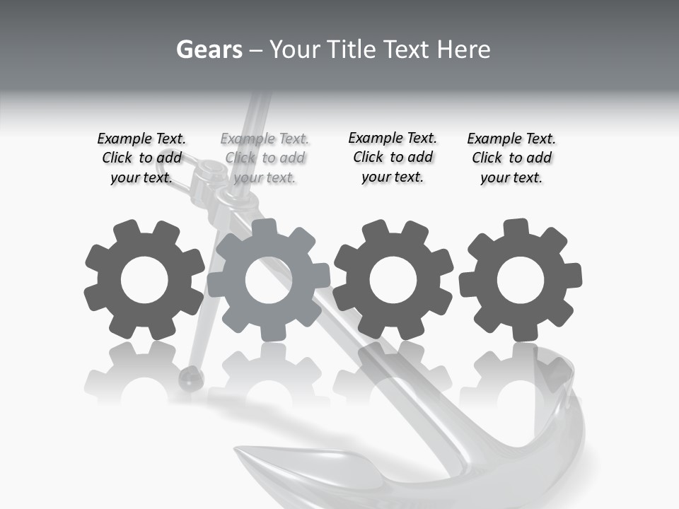 Secure Boating Marina PowerPoint Template