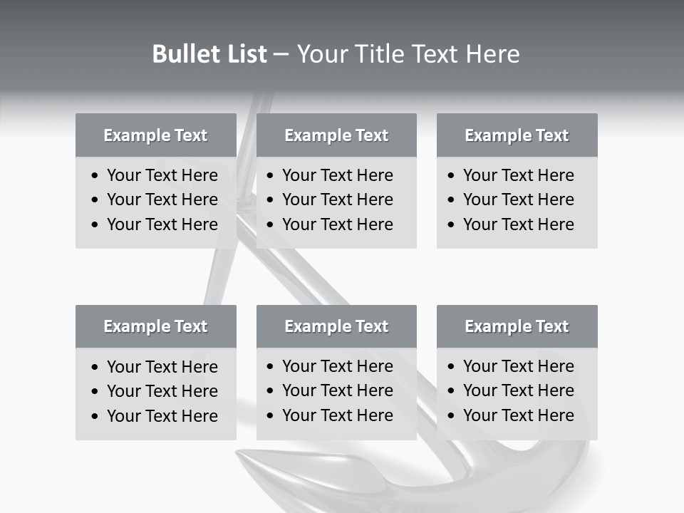 Secure Boating Marina PowerPoint Template