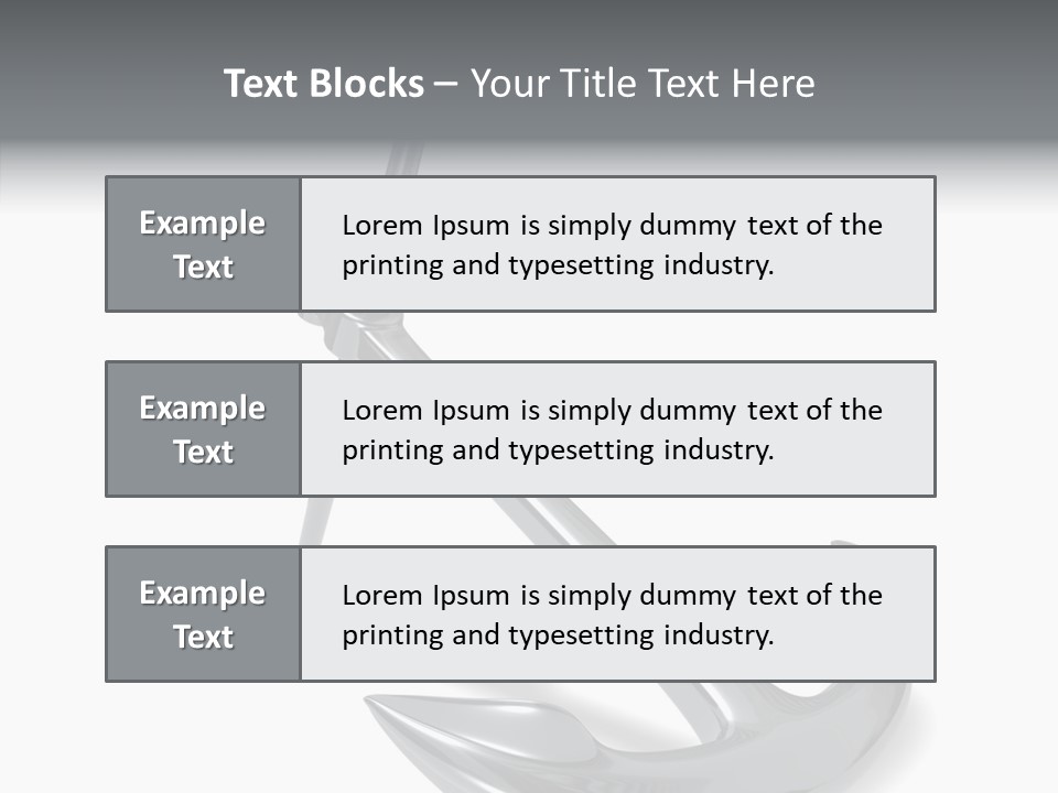 Secure Boating Marina PowerPoint Template