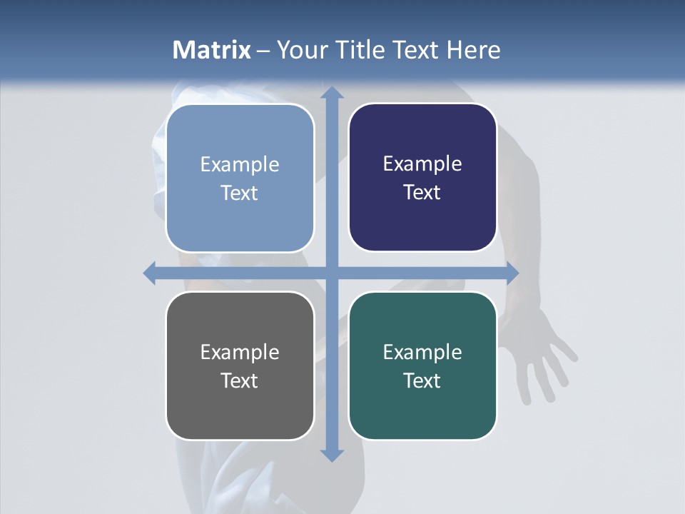 Exercise B Boy Acrobat PowerPoint Template