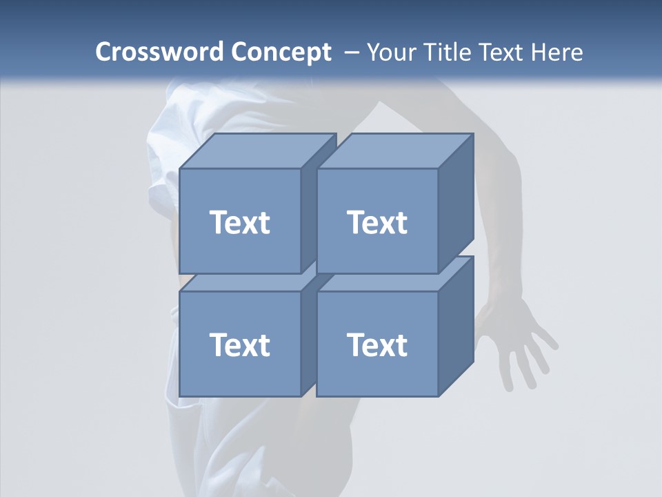 Exercise B Boy Acrobat PowerPoint Template