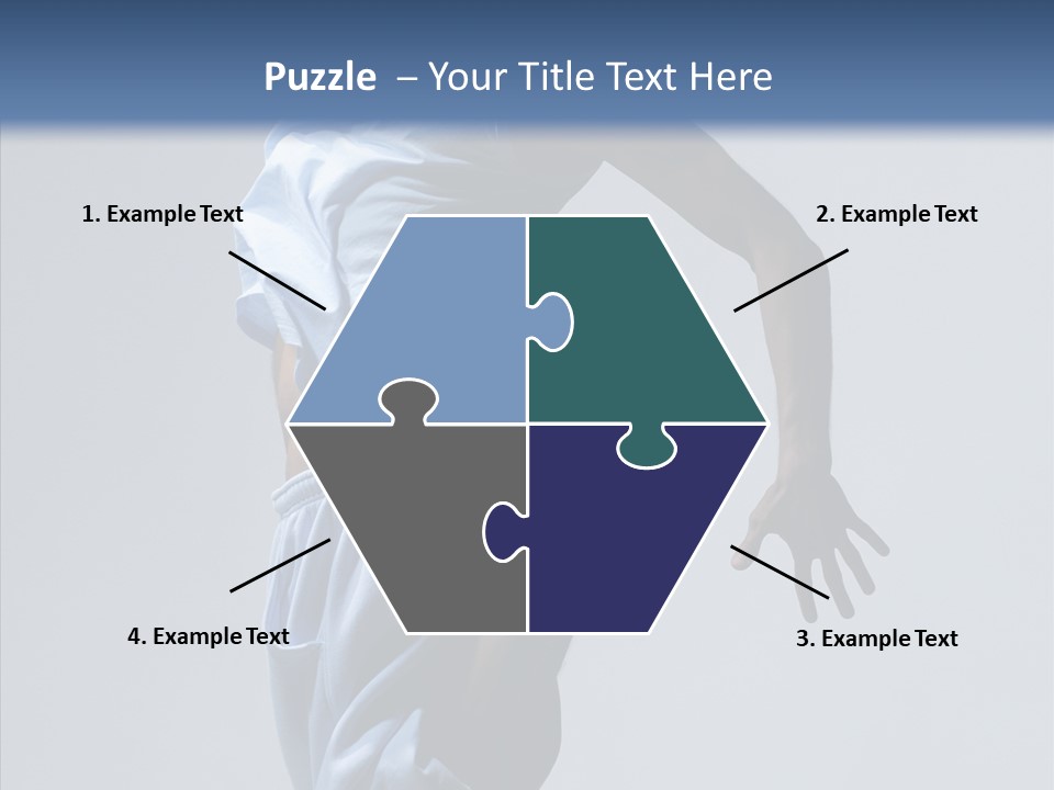 Exercise B Boy Acrobat PowerPoint Template