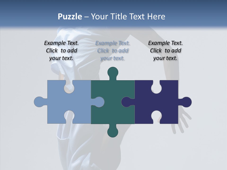 Exercise B Boy Acrobat PowerPoint Template