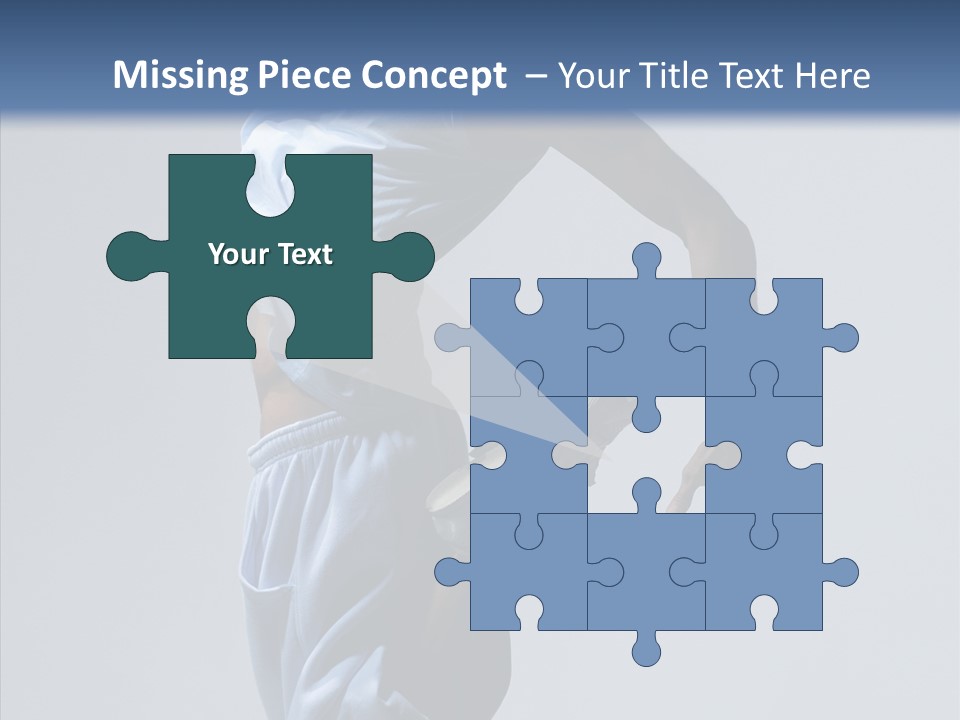 Exercise B Boy Acrobat PowerPoint Template