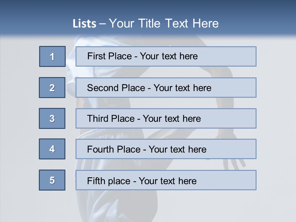 Exercise B Boy Acrobat PowerPoint Template