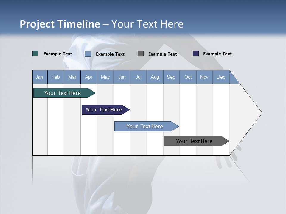 Exercise B Boy Acrobat PowerPoint Template
