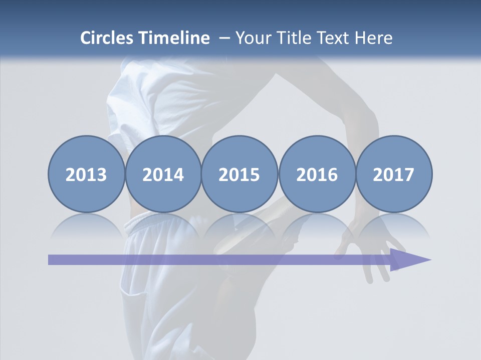 Exercise B Boy Acrobat PowerPoint Template