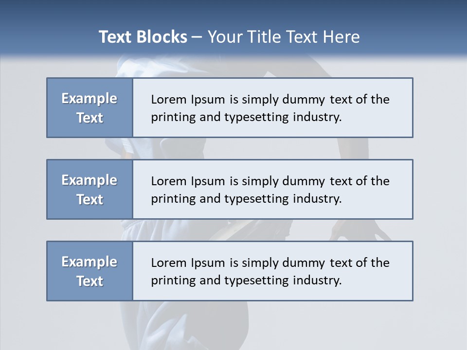 Exercise B Boy Acrobat PowerPoint Template
