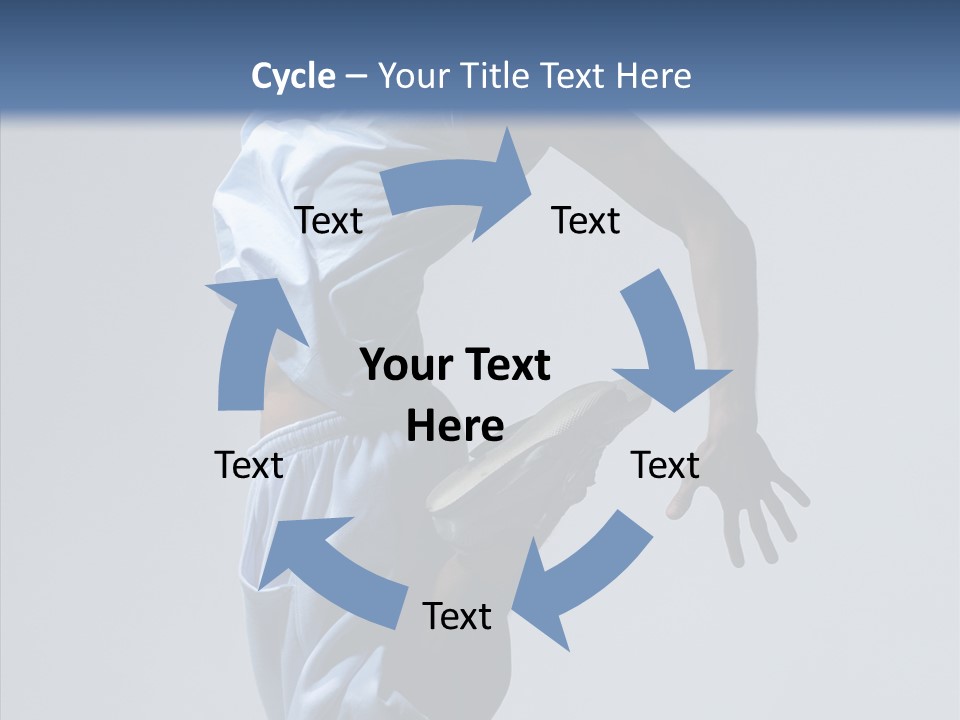 Exercise B Boy Acrobat PowerPoint Template