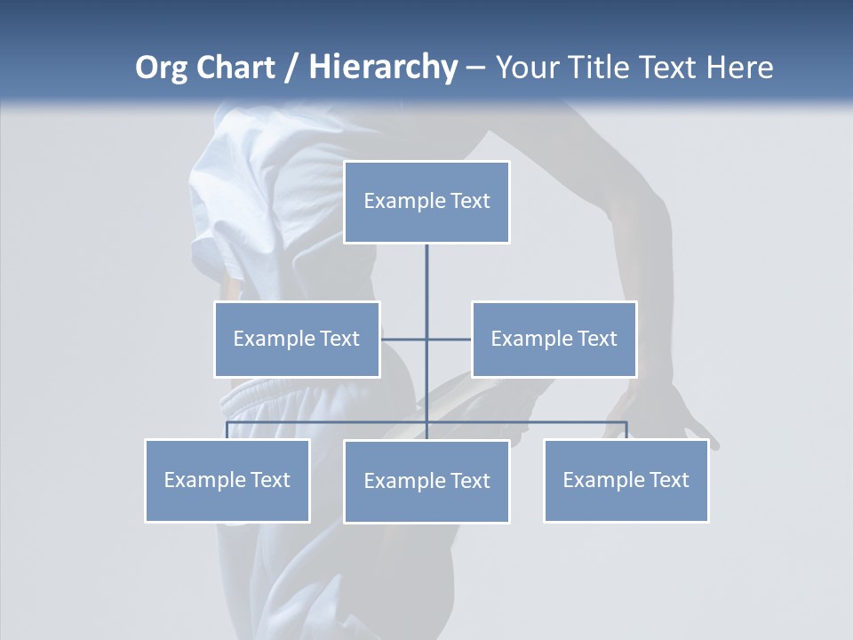 Exercise B Boy Acrobat PowerPoint Template