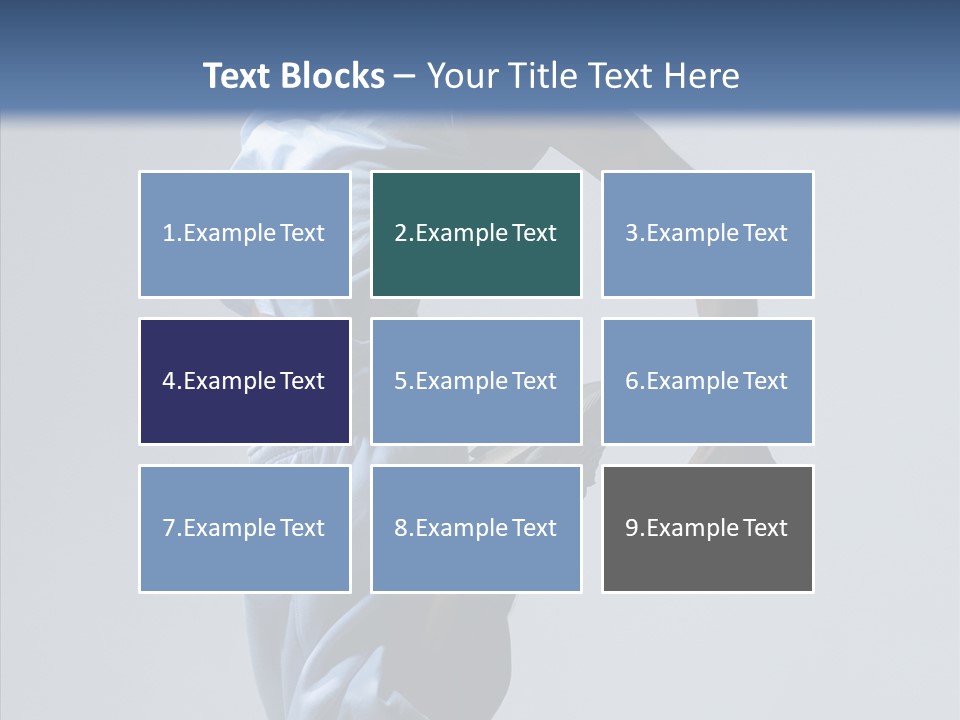 Exercise B Boy Acrobat PowerPoint Template