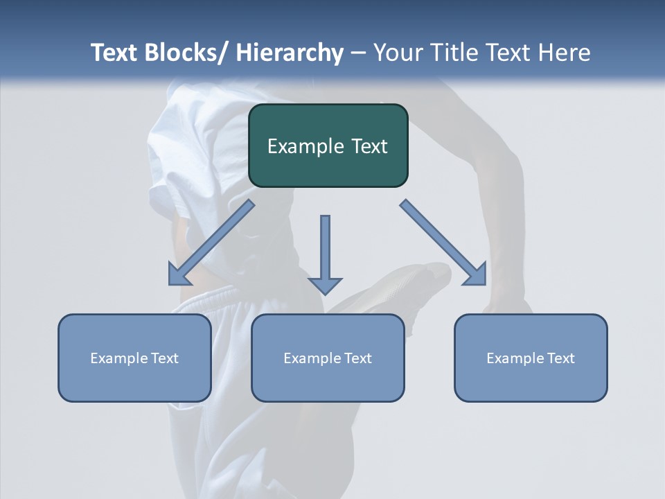 Exercise B Boy Acrobat PowerPoint Template