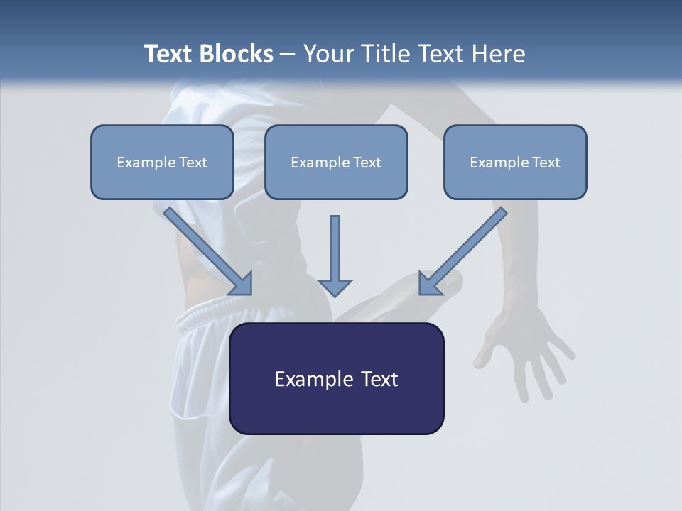 Exercise B Boy Acrobat PowerPoint Template