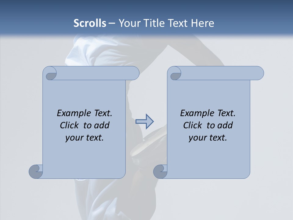 Exercise B Boy Acrobat PowerPoint Template