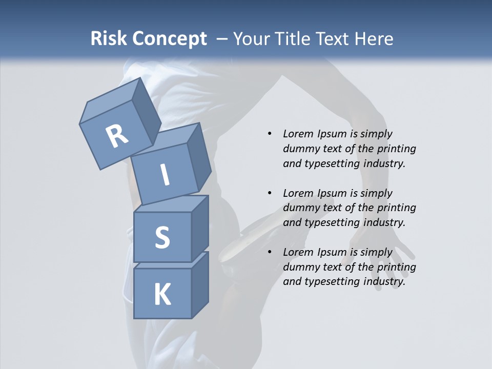 Exercise B Boy Acrobat PowerPoint Template