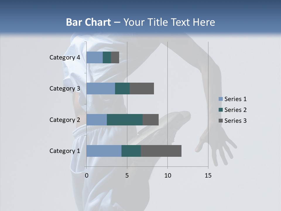 Exercise B Boy Acrobat PowerPoint Template