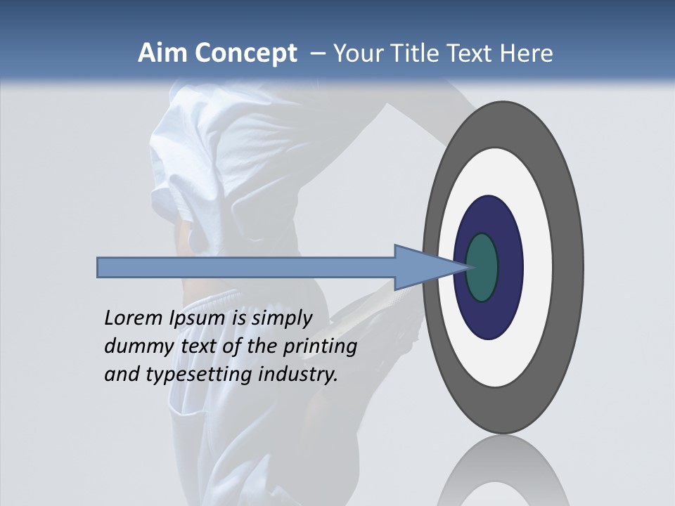 Exercise B Boy Acrobat PowerPoint Template