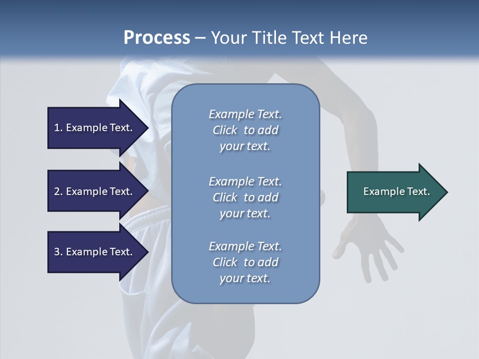 Exercise B Boy Acrobat PowerPoint Template