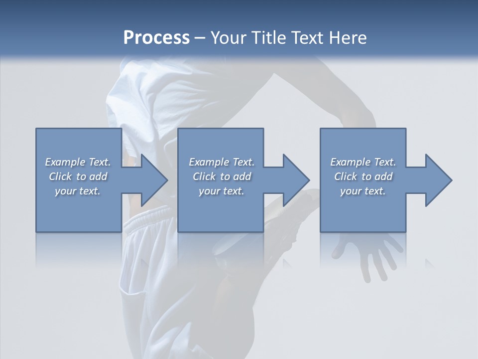 Exercise B Boy Acrobat PowerPoint Template