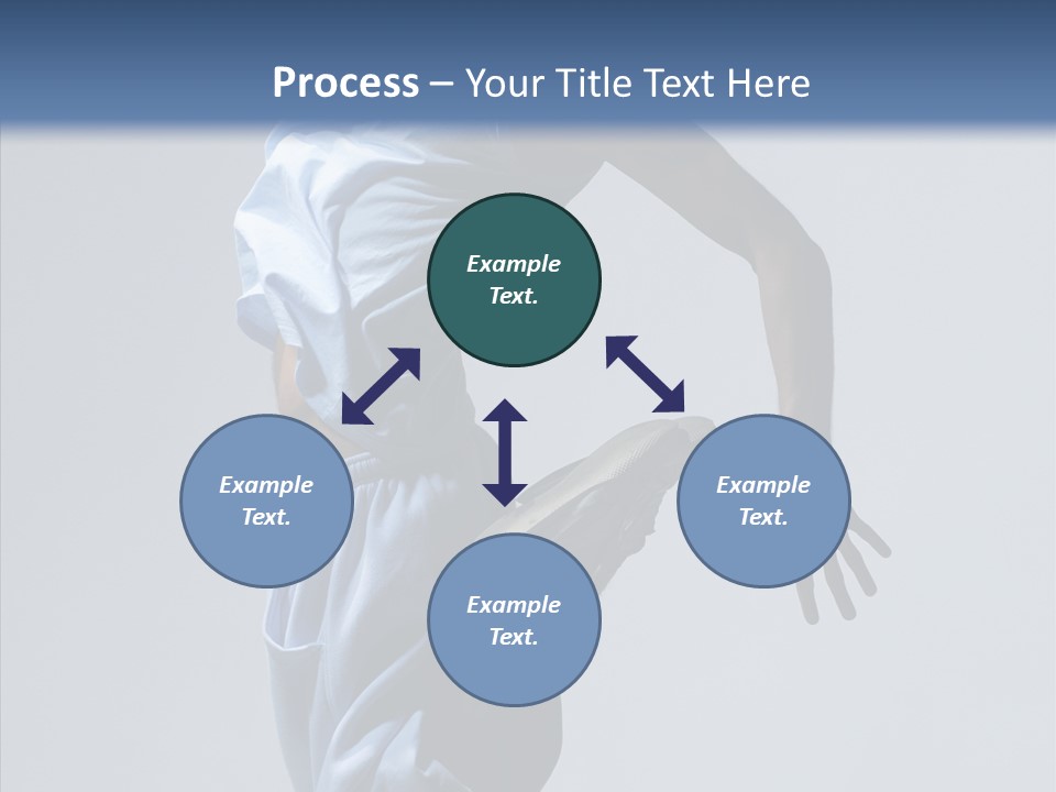 Exercise B Boy Acrobat PowerPoint Template