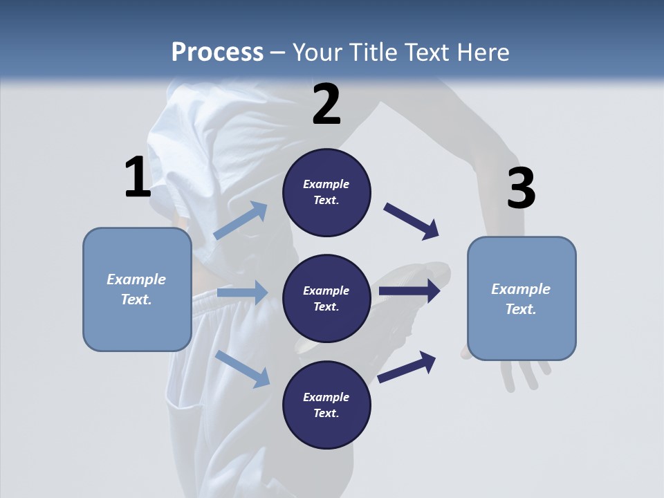 Exercise B Boy Acrobat PowerPoint Template