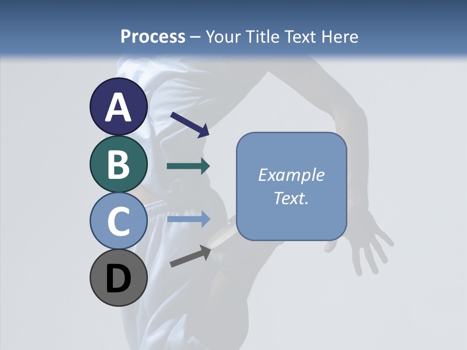 Exercise B Boy Acrobat PowerPoint Template
