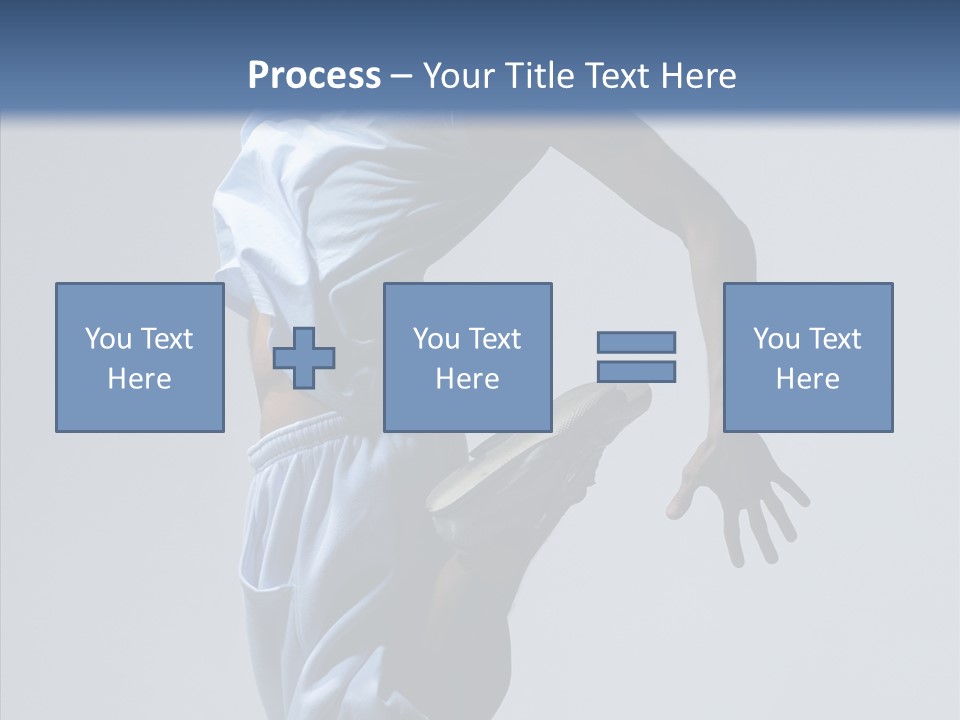 Exercise B Boy Acrobat PowerPoint Template