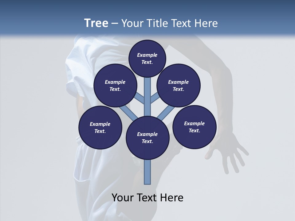 Exercise B Boy Acrobat PowerPoint Template