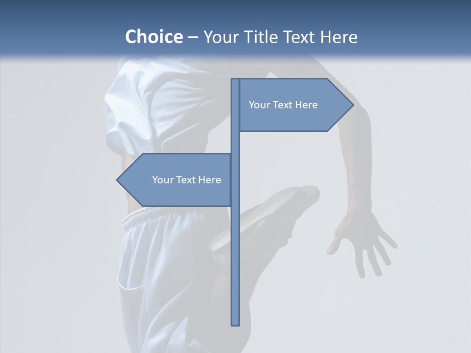 Exercise B Boy Acrobat PowerPoint Template