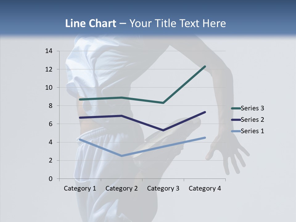 Exercise B Boy Acrobat PowerPoint Template
